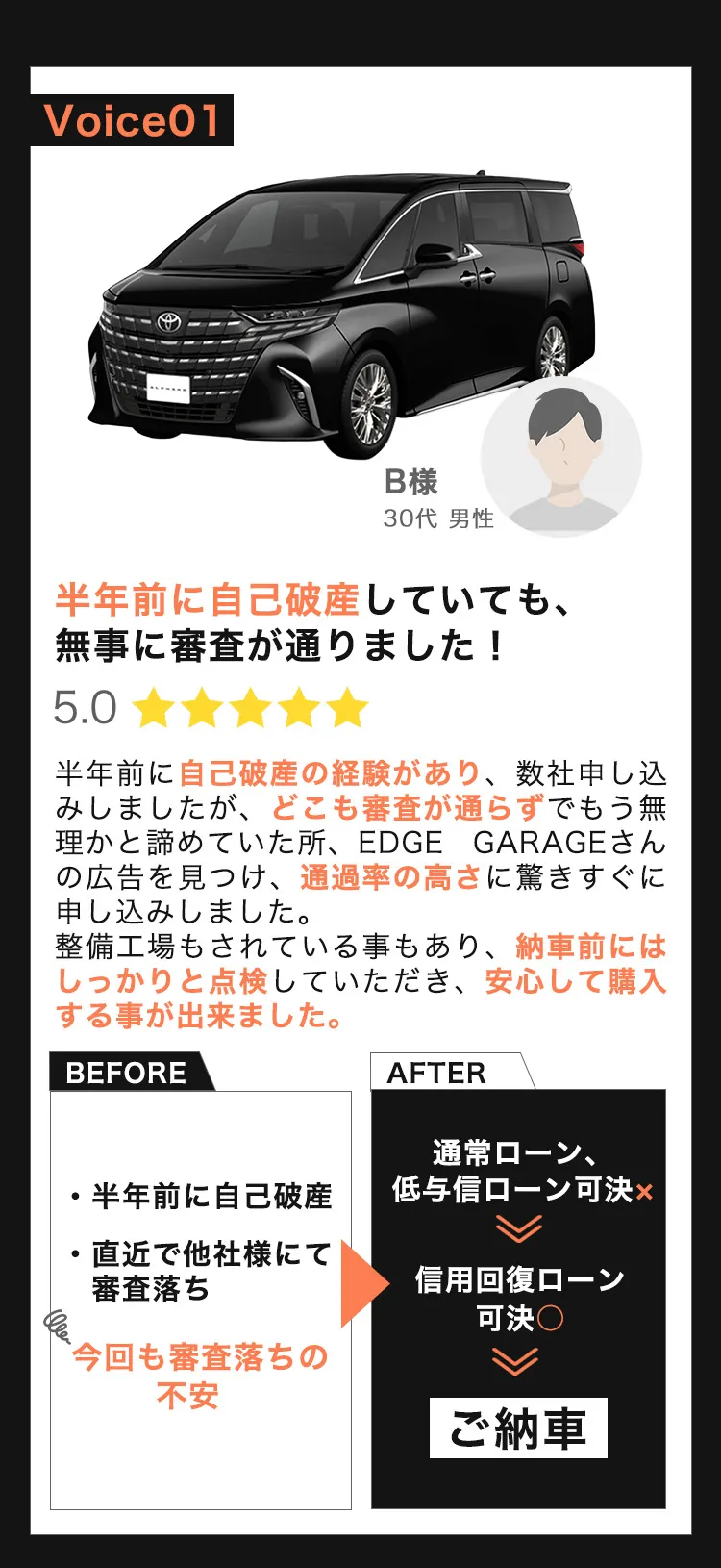 お客様の声2