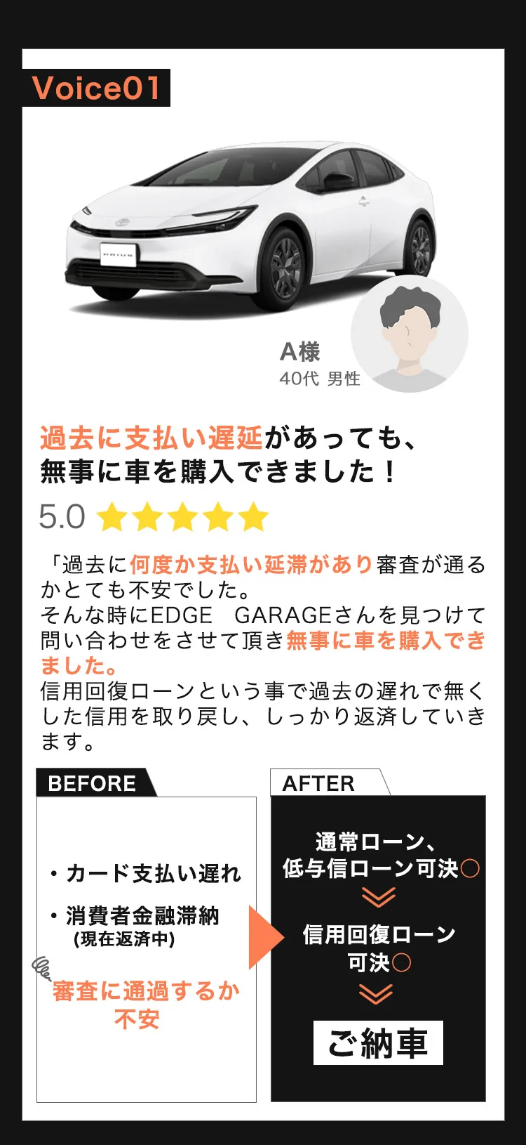 お客様の声1